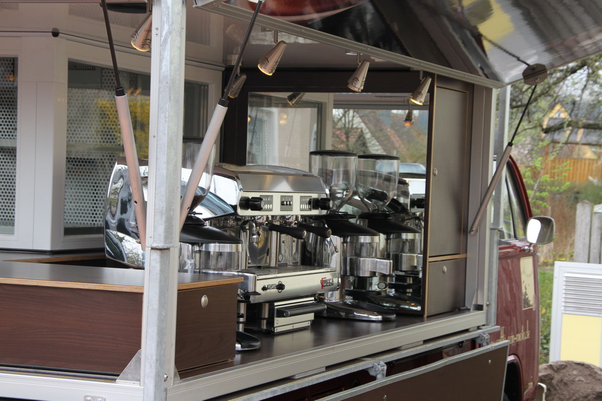 Das besondere Kaffeemobil auf der Basis des VW T2