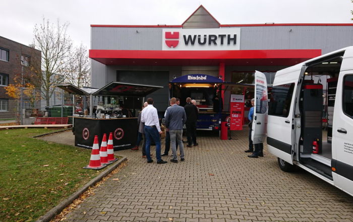 Ape Cafemobil in Kassel bei Würth