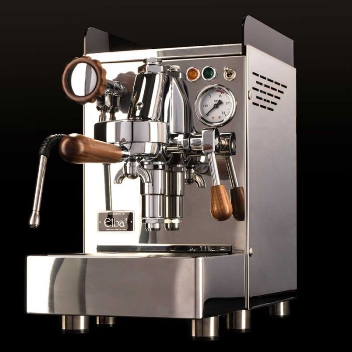 Siebträger und Espressomaschine Elba2