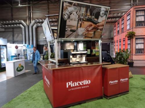 Das Schira Espressomobil im Einsatz für Piachetto