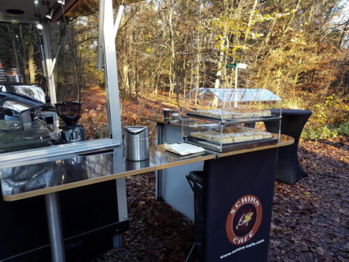 Beerdingung im Friedwald Reihardswald mit dem Espressomobil