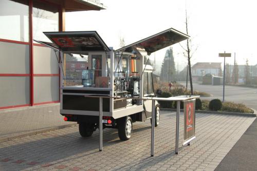 Melex 200-C Elektromobil und Cafémobil