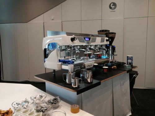 Mobile Espressotheke  mit Astoria Kaffeemaschinen.